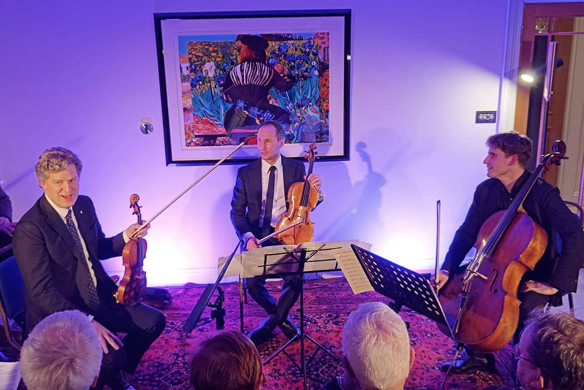 James Ehnes, Antoine Tamestit & Andreas Brantelid